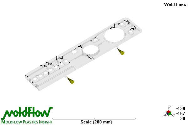 Mold Flow Weld Line